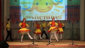 "Сельская кутерьма". Исполняет образцовый танцевальный ансамбль "Озорницы"