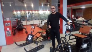 БУРЛАК-М VEKTOR или буксировщик с лыжным модулем