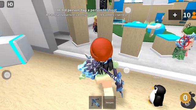 Играем в Роблокс (меня убили?) ||сколько раз была шерифом?|| смотреть онлайн