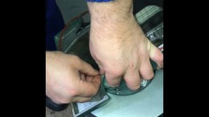 Replacement of the valve cover seal of the Cummins QSV 91 engine.