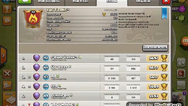 Хорошие названия кланов для Clash of clans и для других игр смотреть онлайн