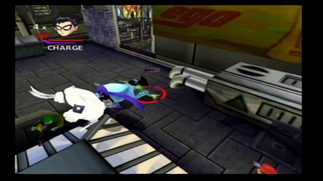 Teen Titans the game walkthrough part 2 - Mumbo Jumbo смотреть онлайн