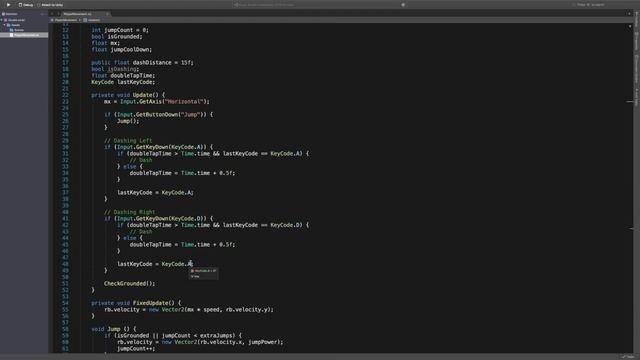 2D Dash in Unity | 2D Game Dev Tutorial