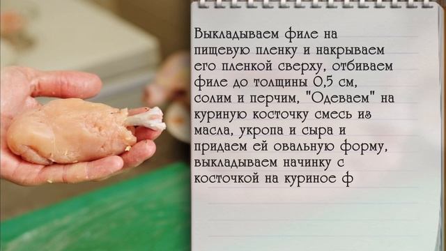 Котлеты по-киевски  Пошаговый видеорецепт