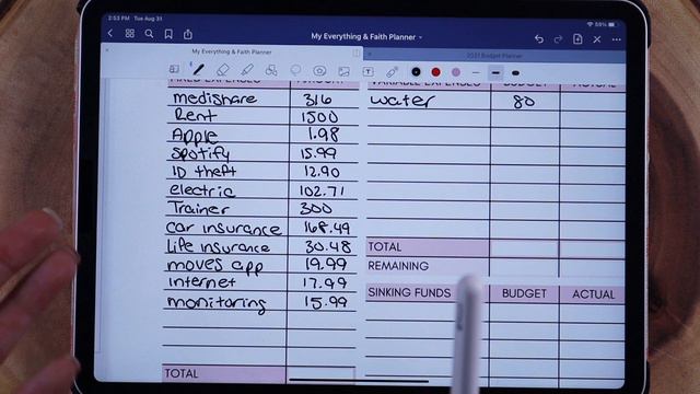 HOW TO BUDGET | Dave Ramsey Inspired | SEPTEMBER 2021 BUDGET | Budget for beginners