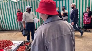 Uzbekistan. Ташкент. Уличная еда на Куйлюк-базаре. Street Food of Uzbekistan.