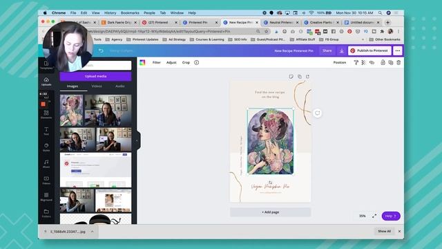 How to Make Pins for E-Commerce Shops (Canva Pinterest Image Tutorial)