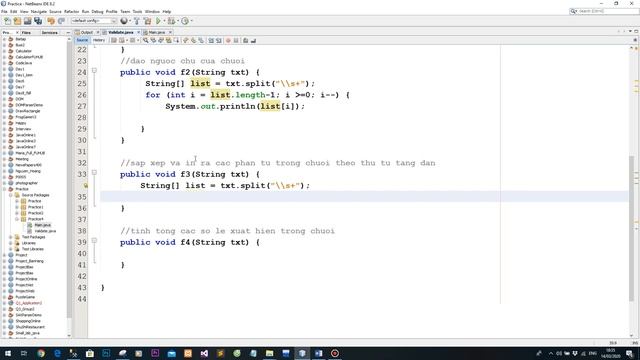 Lập trình Java -Giải bài tập về String trong Java - dùng thành thạo split смотреть онлайн