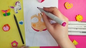 Как нарисовать милую Луану / How to draw cute Luana