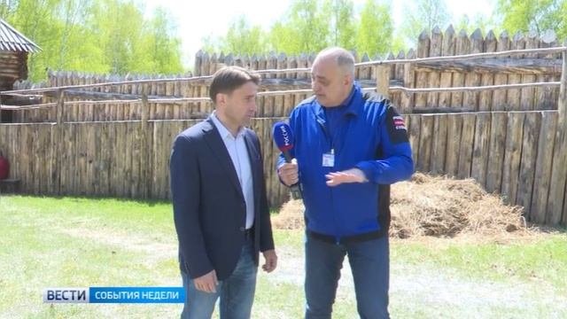 В Кузбассе открыли уникальный историко-архитектурный комплекс Сибирский острог