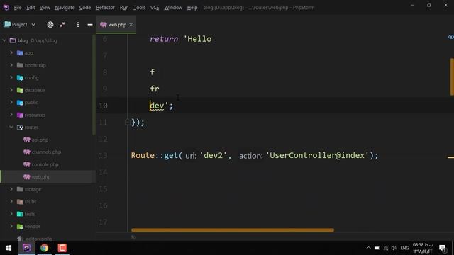 Laravel 7 Routing Basic Session01 смотреть онлайн