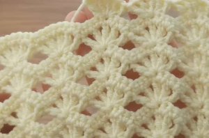 Отличный ??кремовый цвет_ Супер Простое Детское одеяло для вязания крючком Для Начинающих