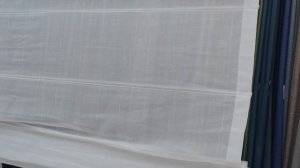 римская штора по типу день - ночь с электроприводом.