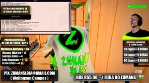 ZUMANS AO VIVO NA FUGA COM PG E COM OS MEMBRO REI NO GTA ! GTA MTA RP ! #gta #games  #gameplay