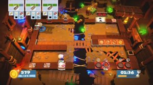 Overcooked 2 - Level 2-5 - 4 stars (solo)