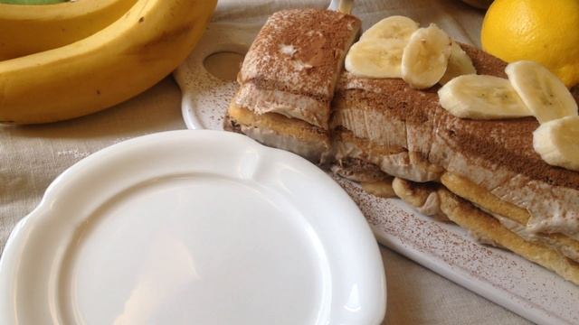 Тирамису с банановым кремом смотреть онлайн