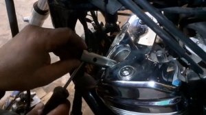 Honda Steed 400 VSE замена свечей.