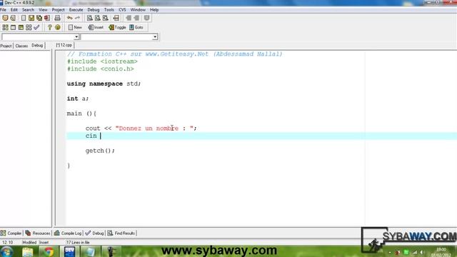 Tutoriel C++ 16 : Des entrées en C++ - Cin. смотреть онлайн