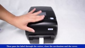 iDPRT Desktop Barcode Printer_iT4P Operating Video