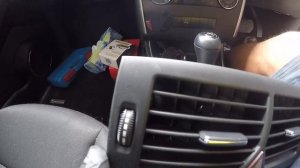 MB B Class W245 Stereo Removal