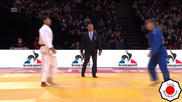 Shakhram Akhadov vs. Jack Yonezuka - U66 Mens Judo Grand Slam Paris 2022 смотреть онлайн