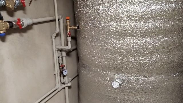 закінчилася вода... Заповнення системи опалення водою....