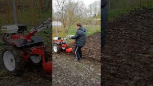 Ходоуменьшитель на мотоблок, своими руками!Первые испытания.