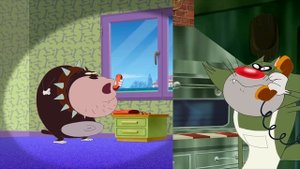 Oggy and the Cockroaches - HOLD-UP (S03E27) CARTOON | New Episodes in HD