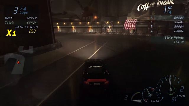 Need For Speed Underground: Definitive Edition - Drift Race (Gameplay) смотреть онлайн