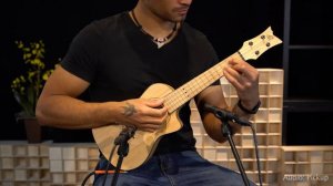 Bamboo Series - Concert Size Ukulele by Ortega Guitars - Natural - RUNAB-CC