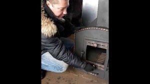 "ФЛАГМАН" с закрытой каменкой по индивидуальному заказу. Банная печка на 3 отделения.