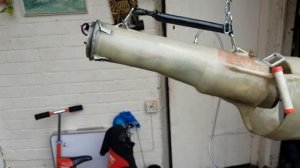 Самодельный Подводный Буксировщик опытная модель. Литивая батарея 60А и мотор от лодки 40LB.