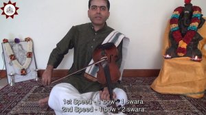 Violin Basic Lessons (Carnatic Music) - Part 1 | Sarala Varase 1 | Mayamalavagowla Raga