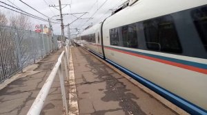 Скоростной Электропоезд Сапсан эвс1-05 Поповка
