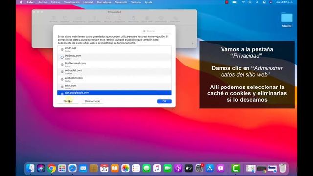 ? Borrar COOKIES y CACHE SAFARI Mac смотреть онлайн