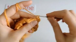 How to make knit bandana - Bandana yapımı (subtitle)