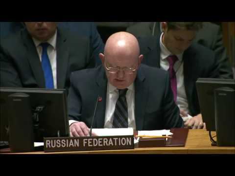 Statement by Permanent Representative of the Russian Federation Vassily Nebenzia on Syria