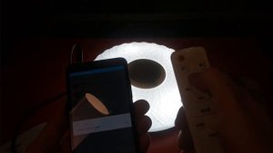Люстра с музыкальной колонкой  Алиэкспресс Обзор RGBW bluetooth светильник с мультимедиа колонкой