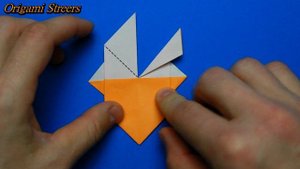 Как сделать оленя из бумаги. Оригами олень