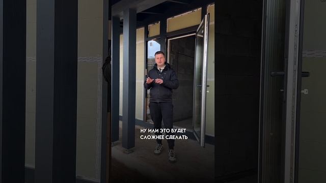Межкомнатные перегородки в фахверковом доме. Перегородки из керамзитобетонных блоков.