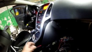 Opel Astra установка Pandora DX-9X и камеры заднего вида