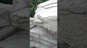 фонтан ,водопад из камня и раствора часть 1