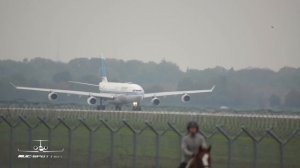 Airbus A340 Compilation arrivals and departures at Munich Airport A340-200 -300 -500 and 600