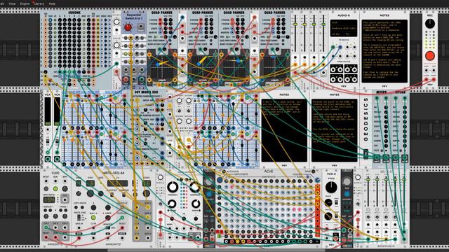 Suzanne Ciani Buchla patch on VCV Rack смотреть онлайн