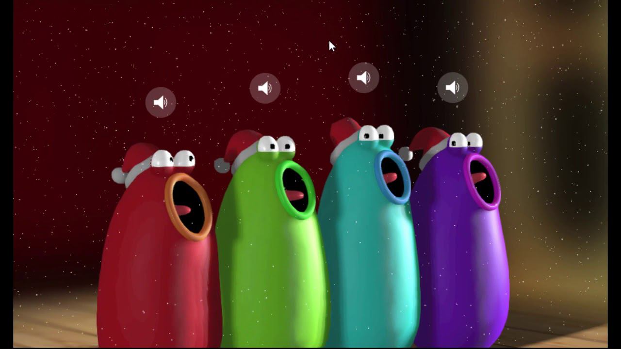 Google Blob opera. Jingle bells
