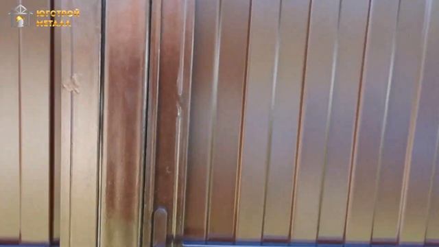 Обзор навеса из профнастила, забора и ворот