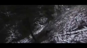 Экстремальный даунхилл по снегу!