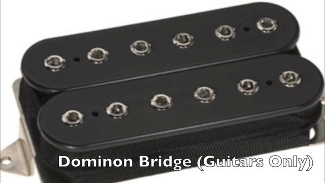 DiMarzio Dominion Bridge Pickup Demo смотреть онлайн