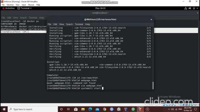 Docker and installing software's inside your docker container смотреть онлайн