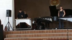 Хачатурян. Танец с саблями. Тумашик Наталия (маримба) Крупнов Александр (ксилофон вибрафон) 2010